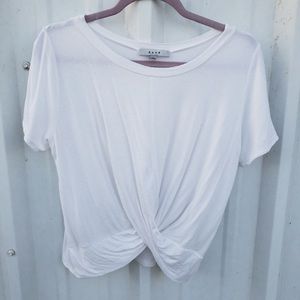 White Crop Top